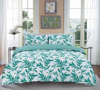 Ellie Leaf Duvet Cover Set 3 Colours